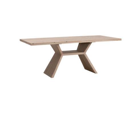 Bridge Dining Table - Smoke Gray Pine