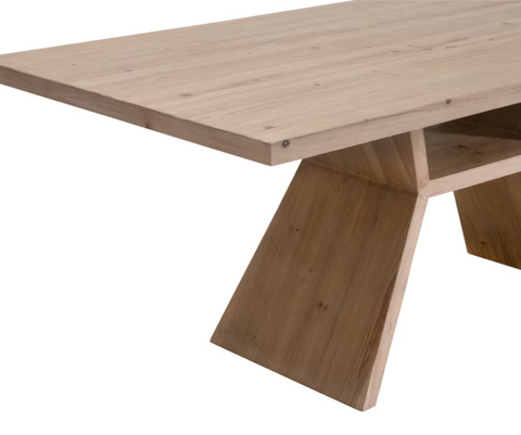 Bridge Dining Table - Smoke Gray Pine
