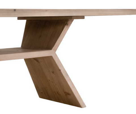 Bridge Dining Table - Smoke Gray Pine