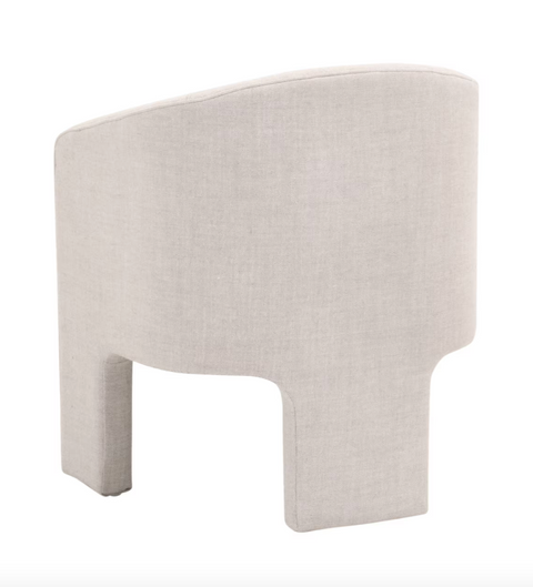 Hall Arm Chair - Performance Bisque French Linen