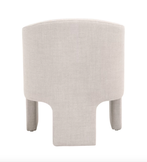Hall Arm Chair - Performance Bisque French Linen