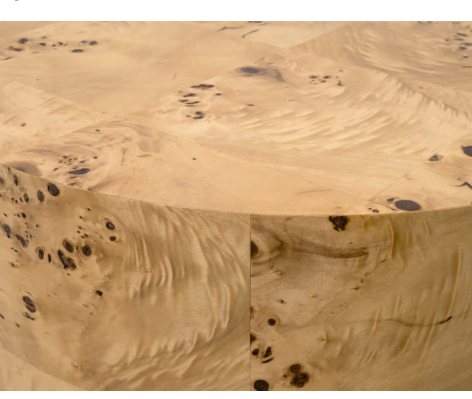 Burl Accent Table - Natural Burl