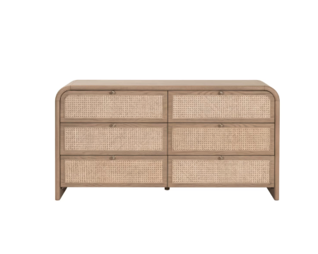 Cannes 6-Drawer Double Dresser