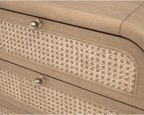 Cannes 3-Drawer Nightstand