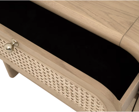 Cannes 3-Drawer Nightstand