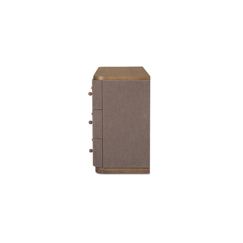 Simone 6 Drawer Dresser Brown