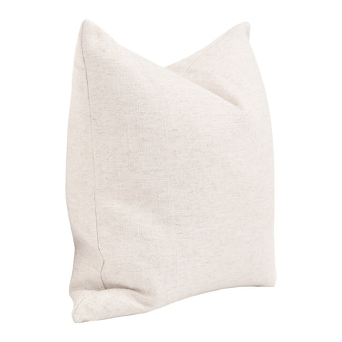 The Basic Essential Pillow - 22" - Performance Textured Cream Linen