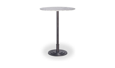Tori Outdoor Bar Table White Marble