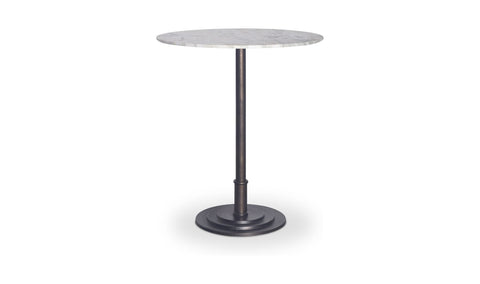 Tori Outdoor Counter Table White Marble