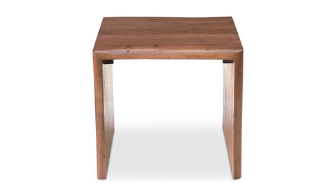 Tyrell Side Table Natural Brown