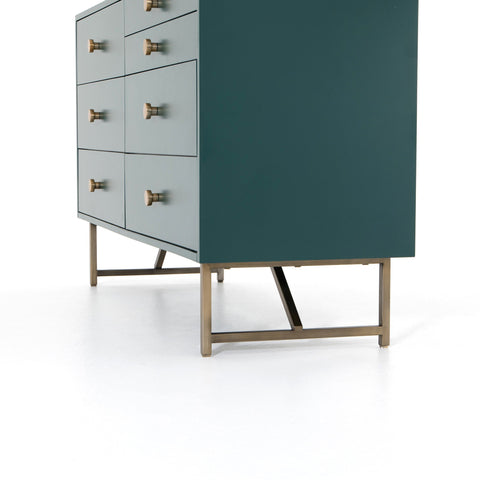Van 7 Drawer Dresser - Juniper Green