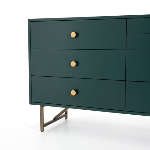 Van 7 Drawer Dresser - Juniper Green