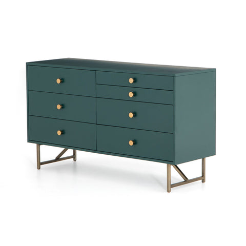 Van 7 Drawer Dresser - Juniper Green