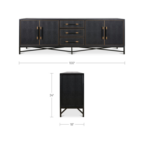 Mako Sideboard Large Black
