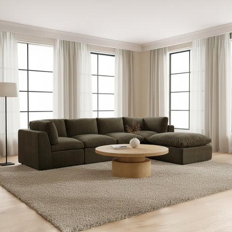 Cates Corner Chair Dark Green