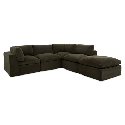 Cates Dream Modular Sectional Dark Green