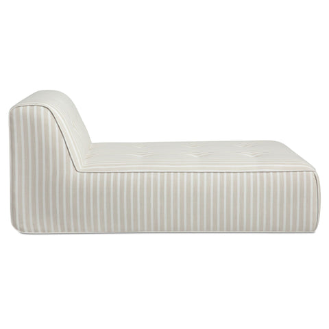 Sunseeker Outdoor Chaise Brown Stripe