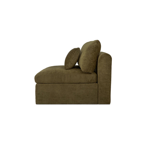 Swift Slipper Chair Dark Green