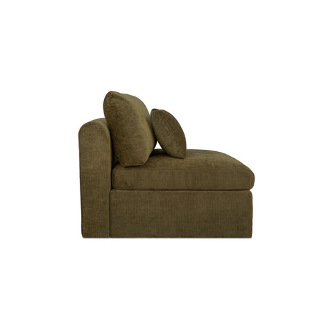 Swift Slipper Chair Dark Green