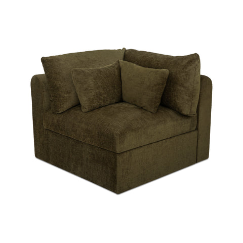 Swift Corner Chair Dark Green