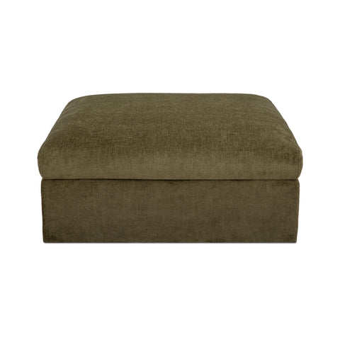 Swift Storage Ottoman Dark Green