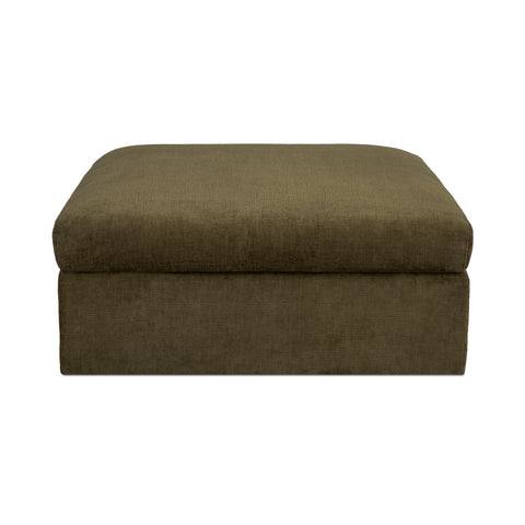 Swift Storage Ottoman Dark Green