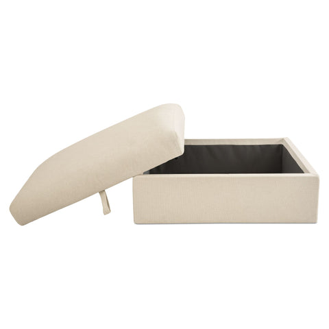 Swift Storage Ottoman Light Beige