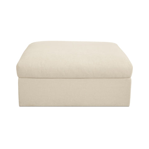 Swift Storage Ottoman Light Beige