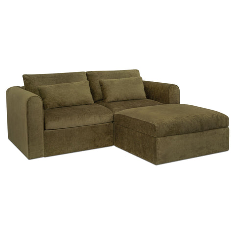 Swift Nook Modular Sectional Dark Green