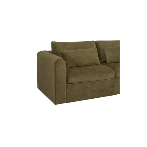 Swift Lounge Modular Sectional Dark Green