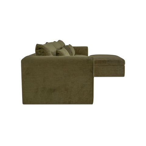 Swift Lounge Modular Sectional Dark Green