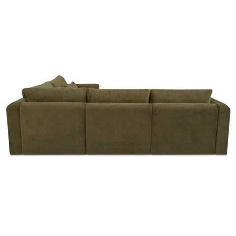 Swift Classic L Modular Sectional Dark Green