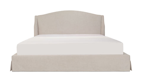 Weston King Storage Bed Cream