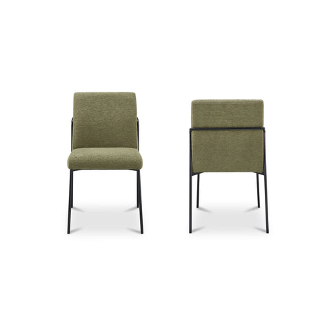 Danny Dining Chair Green-Set of Two