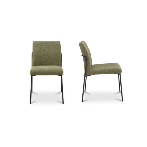 Danny Dining Chair Green-Set of Two