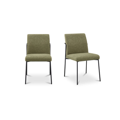 Danny Dining Chair Green-Set of Two