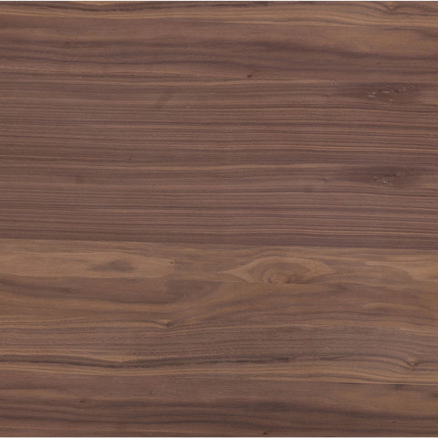 Round Off Queen Bed Walnut Brown