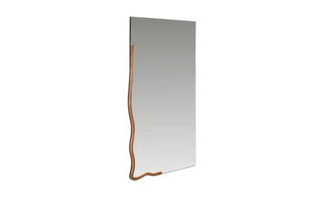 Leni Large Mirror - Brown