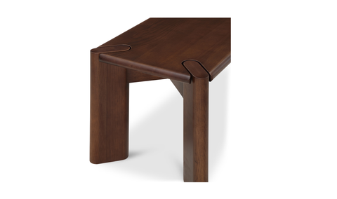 Daifuku Small Dining Bench - Brown