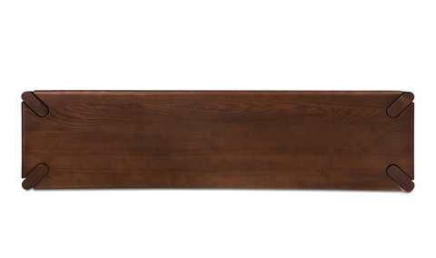 Daifuku Small Dining Bench - Brown