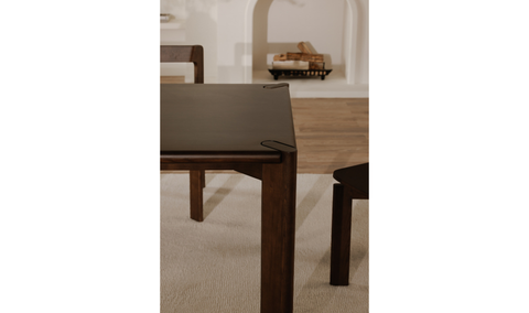 Daifuku Large Dining Table Brown
