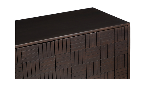 Denman 4 Door Sideboard - Dark Brown