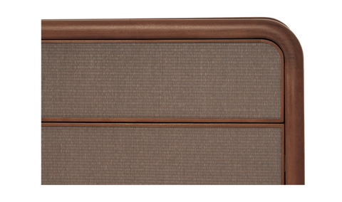 Rye 6 Drawer Dresser Warm Brown