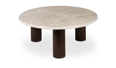 Landon Coffee Table Beige Travertine