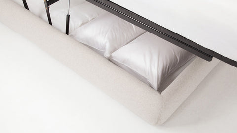 Cello Storage Bed - QUEEN - Lana Sand