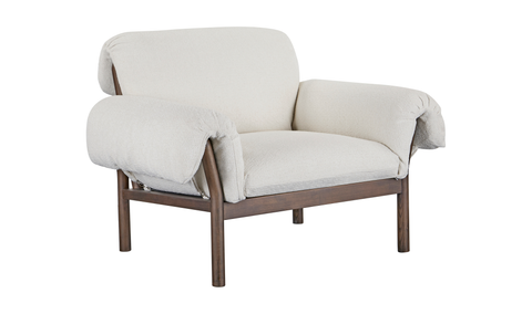 Cardero Lounge Chair Ivory