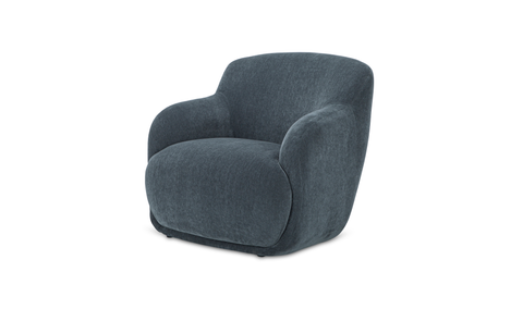 Stevie Lounge Chair Slate Blue