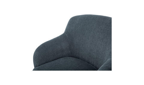Stevie Lounge Chair Slate Blue
