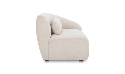 Amelia Right Arm Facing Chair - Warm White