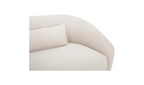 Amelia Right Arm Facing Chair - Warm White